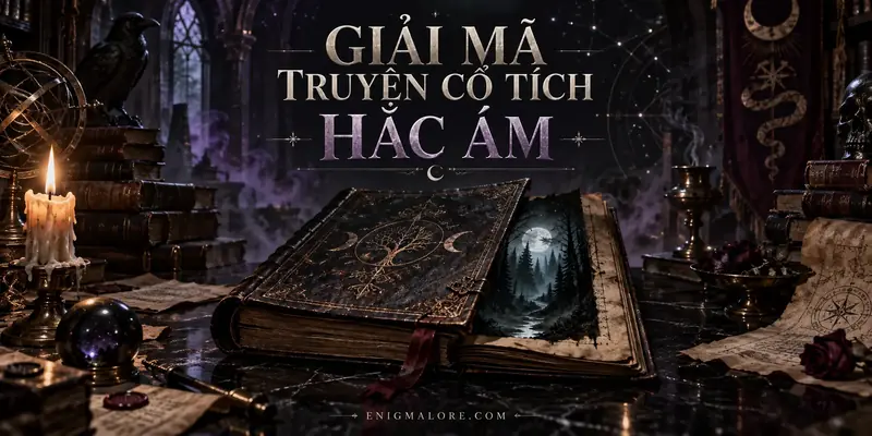 Giải mã truyện cổ tích hắc ám: Dị bản Hắc Ám qua lăng kính Quỷ học