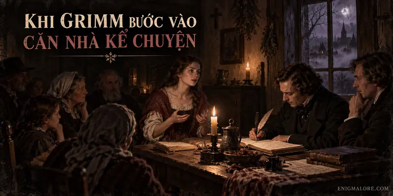 Khi Grimm bước vào căn nhà kể chuyện