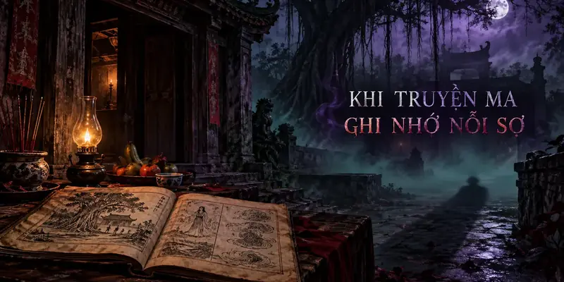 Khi truyện ma ghi nhớ nỗi sợ — minh họa tâm linh Việt Nam