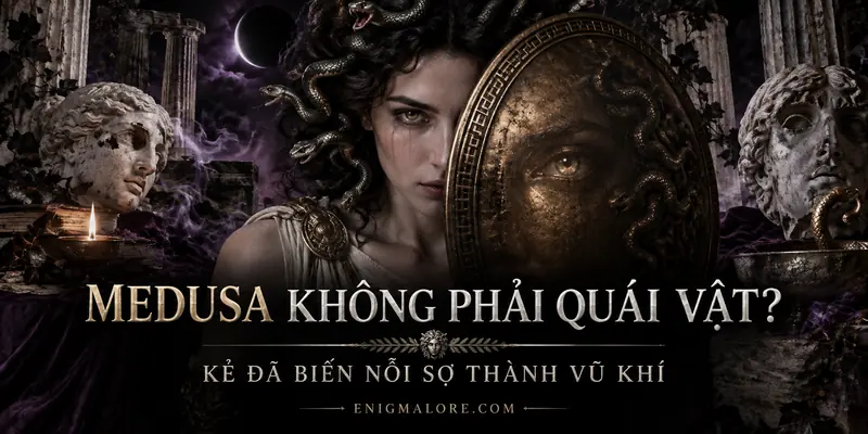 Cover bài viết Medusa không phải quái vật qua lăng kính thần thoại Hy Lạp