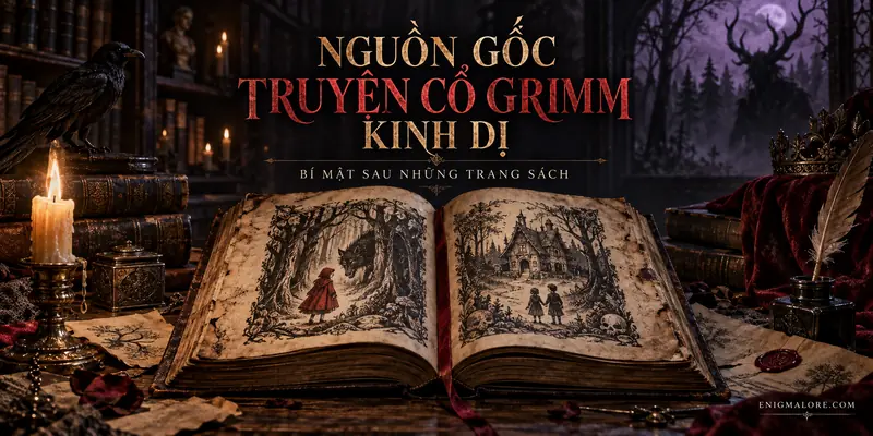 Nguồn gốc truyện cổ Grimm kinh dị: Giải phẫu dị bản hắc ám qua lăng kính Quỷ học