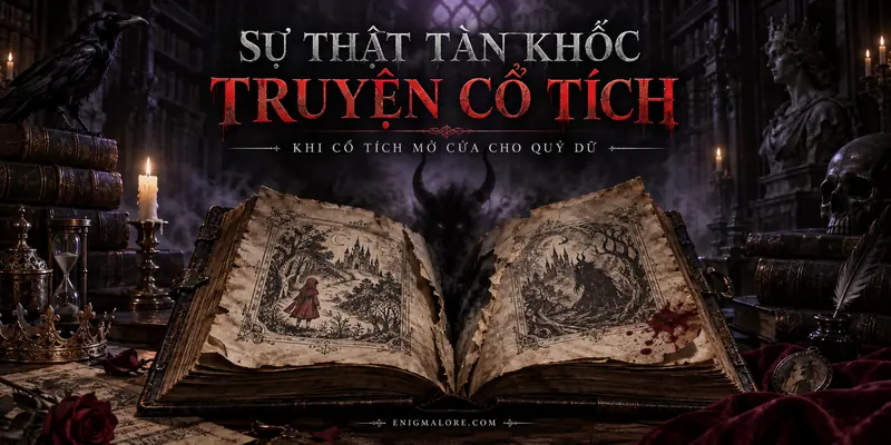Sự thật tàn khốc truyện cổ tích: Dị bản hắc ám của Grimm qua lăng kính Quỷ học